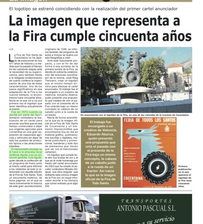 CARTEL 50 ANYS FIRA GRAFICAS AGULLO