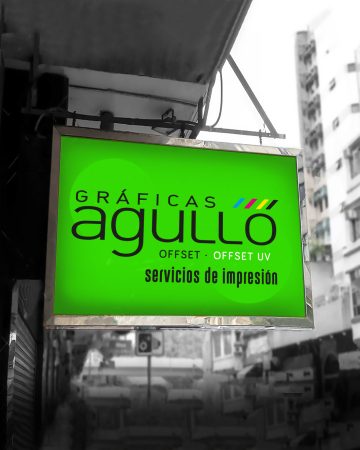 GRAFICAS AGULLO CARTELL PUBLICITARI INSTA