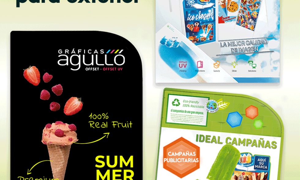 HELADOS GRAFICAS AGULLÓ publicidad
